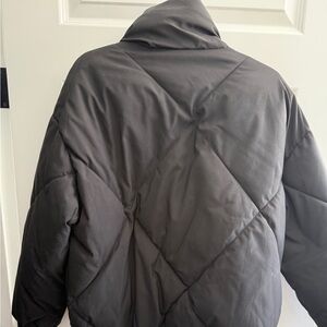 MEROKEETY Women's Long Sleeve Zipper Puffer Jacket Winter Quilted